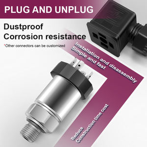 มีสินค้าในสต็อก เครื่องส่งสัญญาณแรงดัน 0-1MPa |   ความแม่นยำ 0.5% |   เอาต์พุต 4-20mA |   เกลียวขนาด G1/4 |   เซ็นเซอร์วัดแรงดันไฮดรอลิก 24VDC - Product Image 5