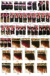 Extensiones de Cabello sintético 3 en 1, fibra de alta temperatura, rizado jerry 613, 30 pulgadas, súper diva, tejido afro sintético - Product Image 5