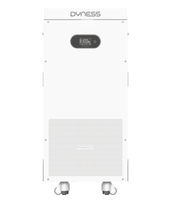 Bloc d'alimentation Dyness SC avec une batterie de 16,076 kWh. La capacité de la batterie au lithium est de 15,272 kWh. Livré avec des roues de voiture.