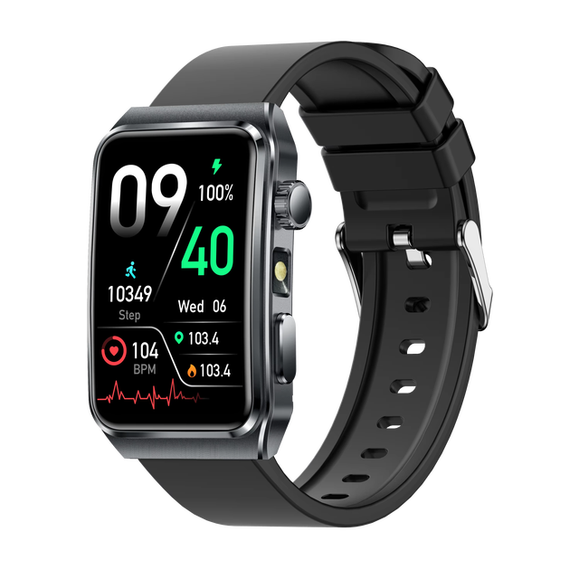 Multi-function 1.57" Touch Screen Tk73 Smart Health Monitoring Watches Fitness Ntc Temperature Monitor Flashlight Smart Bracelet