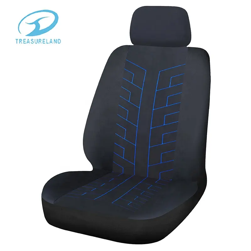 Manufacturer Wholesale Polyester 360 Degree Full Surround Coverage Comfy Simple Car Seat Cover With 2Mm Foam