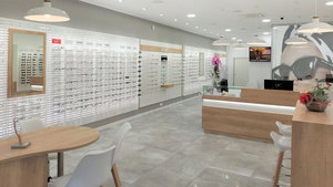 Gabinetes de pantalla óptica Premium personalizados Vitrinas Premium para diseño y decoración de interiores de tienda óptica minorista - Product Image 3