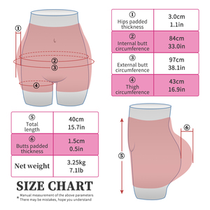 Fessier en Silicone, Fesses et Hanches, Fesses Sexy pour Femme <span class=keywords><strong>Africaine</strong></span>, Remodelage Corporel - Product Image 6
