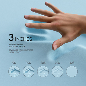 3-дюймовый гипоаллергенный матрац с эффектом памяти - Product Image 3