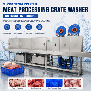 Laveuse automatique de caisses à viande pour abattoirs et salles d'abattage - Product Image 3