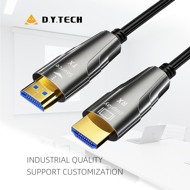 For HDMI 2.0 Fiber Optic Cable 18Gbps 4K 60Hz HD Video 1M 3M 5M 10M 15M 20M 30M 50M 100M Lengths for Projector