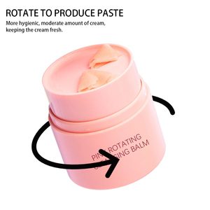 Baume nettoyant de meulage rotatif rose non gras pour tous les types de peau Logo personnalisé Baume nettoyant bio végétalien Démaquillant - Product Image 2