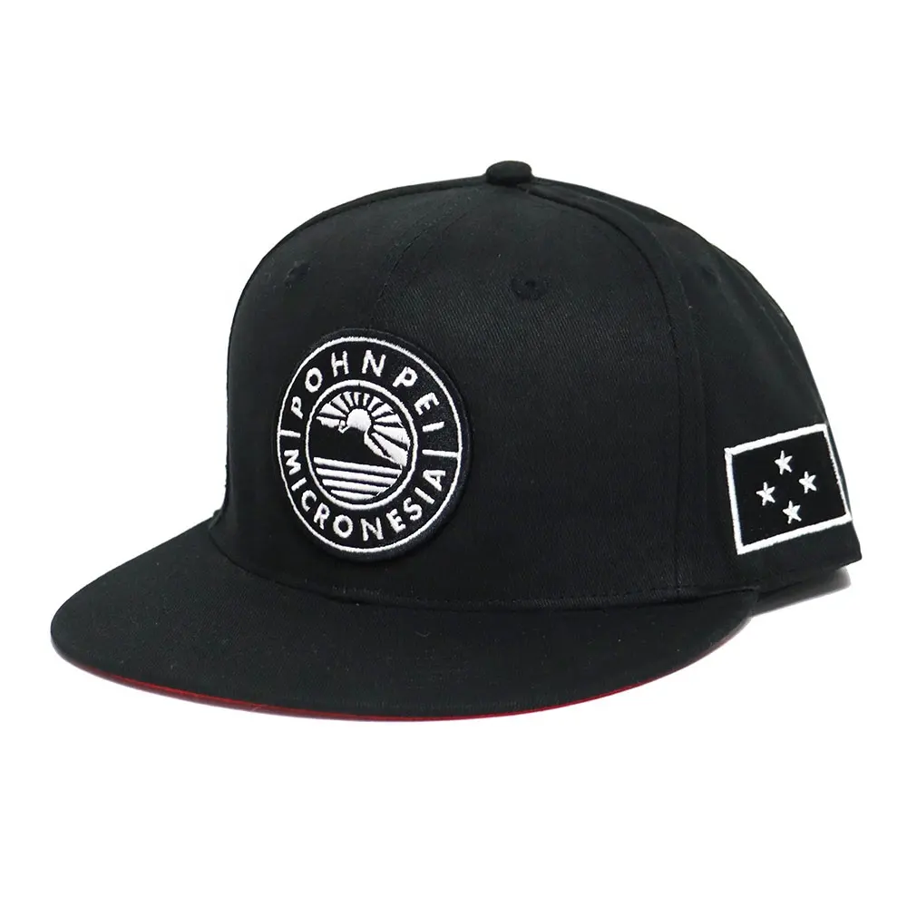 100% pamuk 3D nakış logosu düz kapaklar fabrika düşük adedi toptan erkek hip hop şapka