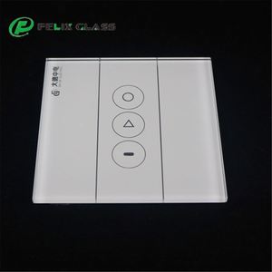 Panneau de verre de sécurité trempé physique 4 mm, taille personnalisée par le fabricant, pour interrupteur 86, avec perçage et polissage, couvercle d'interrupteur en verre 86 - Product Image 4