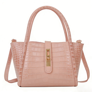 Échantillon Gratuit, Sacs Messagers pour Femmes en Cuir Véritable Crocodile avec Logo Personnalisé, Sacs à Bandoulière Décontractés avec Petites Pochettes Intérieures Amovibles - Product Image 1