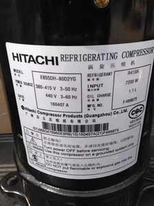 Máy nén quay nhỏ hitachis rechis 7500btu 110V R-134a R407C shw33tc4 E Shy33mc4-u 44a222a 7000-btu-rotary-compressor - Product Image 6