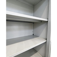 Archivador de oficina de acero reforzado de dos compartimentos, archivador de contabilidad y finanzas, estantería doméstica