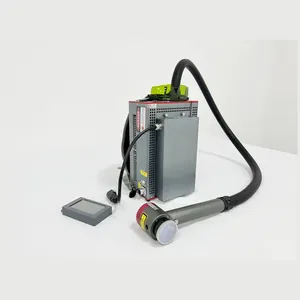 China Leverancier Mini 50W 100W Draagbare Rugzak Handheld Roestverwijdering Reinigingsmachine Of Laserreiniger