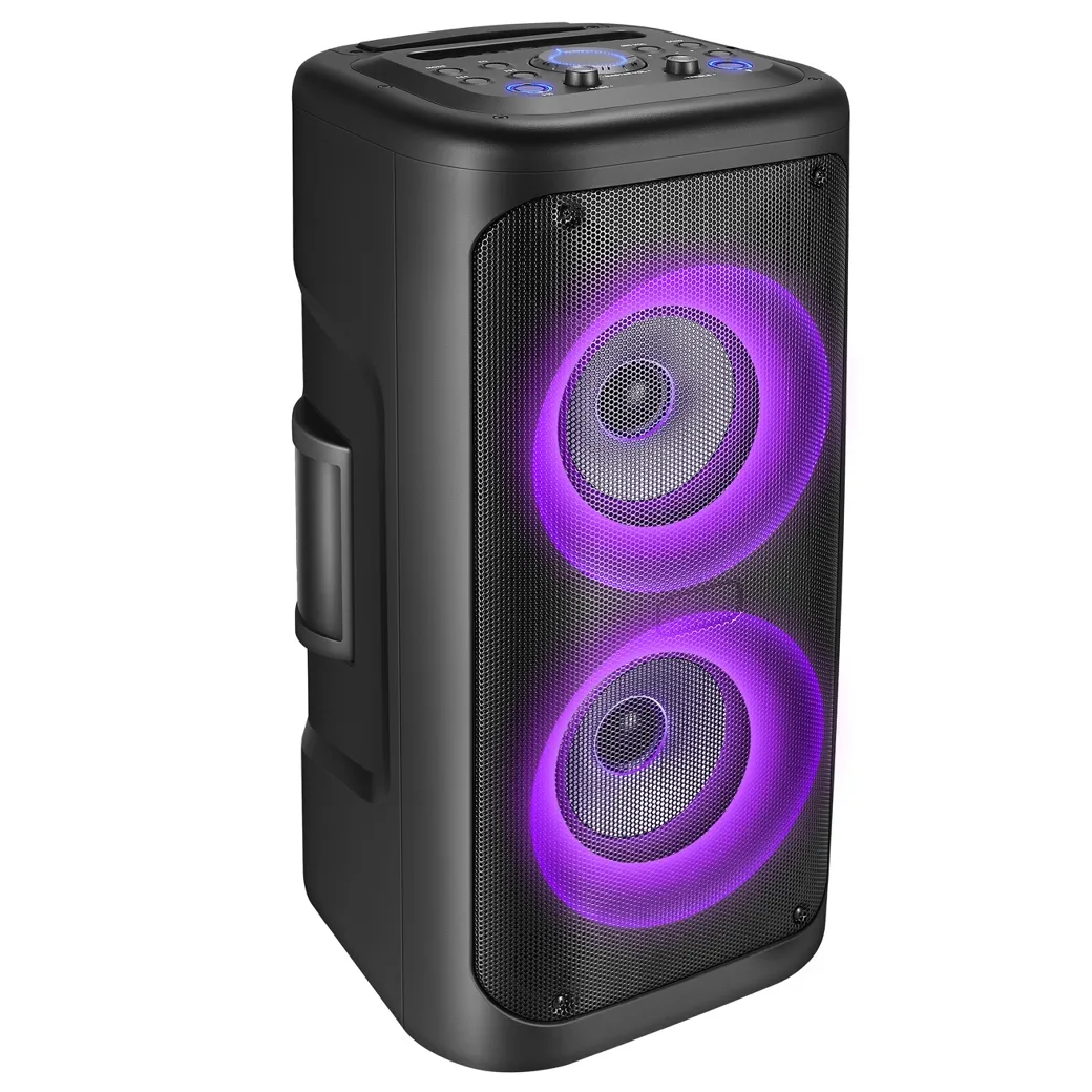 Outdoor bass active powered professional speaker wireless karaoke DJ portable Bluetooth speakers