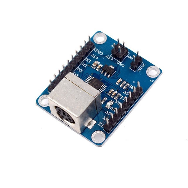 PS2 keyboard module TWI/IIC keyboard socket module PS2 interface keyboard driver development board