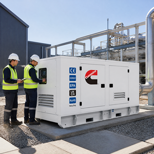 Groupe électrogène diesel 50-400KW, démarrage automatique, 1500/1800 tr/min, mobile, châssis ouvert, type super silencieux, contrôleur ATS inclus - Product Image 3