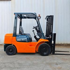 Venta Especial 2023: Montacargas Diésel Usado de 3 Toneladas con Motor Original Japonés en Buenas Condiciones - Product Image 3