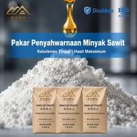 Argile de blanchiment pure à filtration rapide, qualité alimentaire, certifiée Halal, norme ISO22000, pour le blanchiment industriel de l'huile de palme