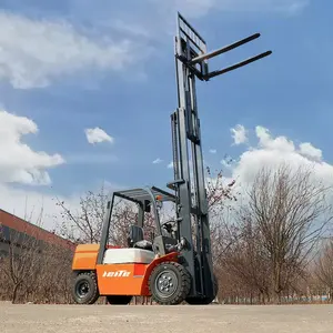 Electric Forklift 1.5ton 2ton 3ton 3.5ton Capacity Fork Lift Truck Hydraulic Stacker Trucks