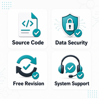 Desarrollo de Software de IA Personalizado para Gestión Empresarial ERP CRM con Soporte MAC, Versión de Internet Disponible en Stock