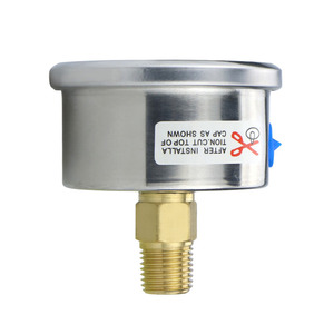 Fabricante MAIRUIKESI, manómetro <span class=keywords><strong>de</strong></span> alta precisión <span class=keywords><strong>de</strong></span> 51,5mm, conexión trasera, caja <span class=keywords><strong>de</strong></span> acero, manómetro <span class=keywords><strong>de</strong></span> presión seco - Product Image 4
