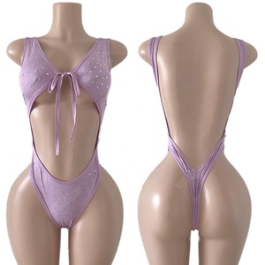 Mayorista Personalizar Popular Diamante Sensual Danza Atuendo Cabaret Lencería Seductora Showgirl Disfraces - Product Image 2