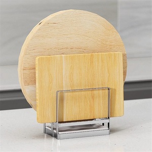 Kitchen Towel Rack Standing Type Double Tier Stainless Steel <b>Waterproof</b> Modern Style Storage Rack - Product Image 1