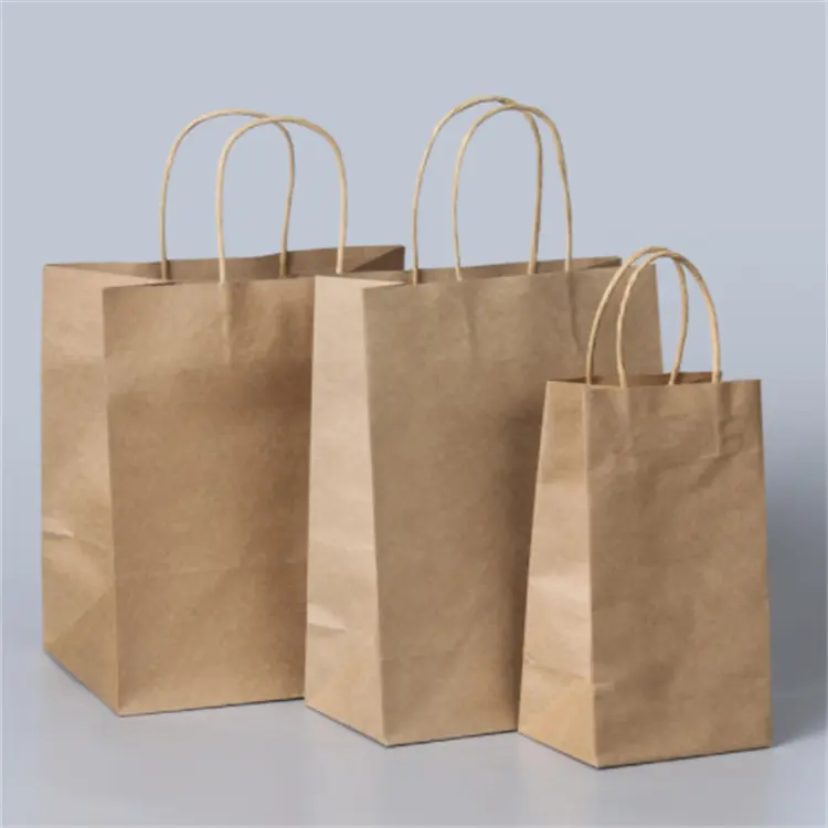 Sacos de embalagem de logotipo personalizado, sacos de papel de embalagem para leite, bolha e chá