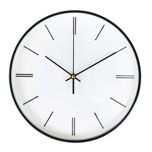 12 Inch Modern Creative Frame Plastic Digital <b>Clock</b> <b>Silent</b> for Living Room Decoration - Product Image 5