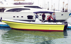 Barca da Pesca 5,8m / 20ft con Tendalino per Carico Merci, Motore Fuoribordo 60HP, Console, Serbatoio Autopulente, Attrezzatura per Ossigeno, Navigazione - Product Image 2