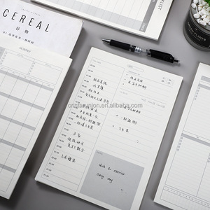 Vente en gros Planificateur mensuel personnalisé Liste de contrôle mensuel Calendrier quotidien Note Calendrier mural Horaires Bureau École Maison - Product Image 6