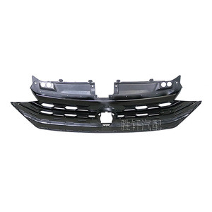 Parrilla Delantera para Volkswagen Jetta 2019 GLI, Estilo Panal de Abeja, Parachoques Superior de Plástico ABS, Mejora de Diseño - Product Image 4