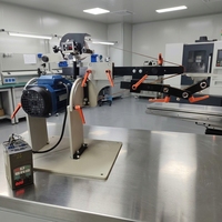 Ponceuse à bande de table BSF282V, vitesse variable 0-32 m/s, avec moteur en cuivre pur, pour la fabrication de couteaux, le polissage du métal, du bois et de l'acrylique