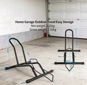 Support de <span class=keywords><strong>vélo</strong></span> pour VTT et vélos de route à pneus larges 20-29 pouces, pour intérieur et extérieur - Product Image 2