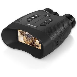 แว่นตา Z8102 4K HD สำหรับมองกลางคืน พร้อมกล้องส่องทางไกลมองกลางวันกลางคืน แบตเตอรี่ 3000mAh หน้าจอ IPS ขนาด 3 นิ้ว - Product Image 1