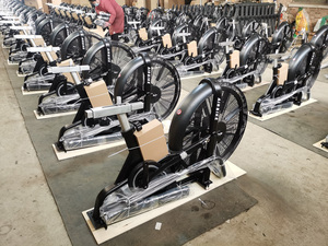Air Bike Fitness Machine Exercise Commercial Gym Equipment <span class=keywords><strong>concept</strong></span> <span class=keywords><strong>2</strong></span> two Indoor Body Building Sport Hot Selling Fitness - Product Image 6