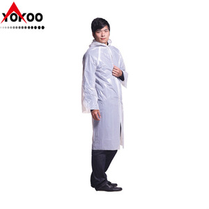 Impermeable desechable de una pieza, material PE, talla universal, para viajes y uso en exteriores, hecho en China. - Product Image 4