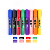 Marqueur permanent rechargeable à double pointe Sipa SM392, encre noire, 12 couleurs/ensemble, encre à base d'alcool imperméable pour une écriture durable sur papier