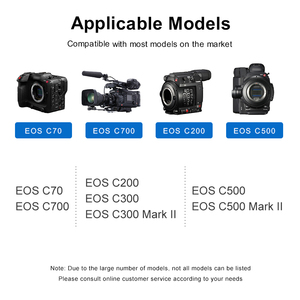 Adaptateur secteur 1,68 V avec batterie factice BP-A60 et coupleur CC pour appareil photo Canon <span class=keywords><strong>EOS</strong></span> <span class=keywords><strong>C70</strong></span> C700 C200 C500 C300 Mark II - Product Image 2