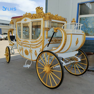 Low Speed Electric Prince Carriage/Scenic Spots Wedding Carriage/High Quality Royal Carriage for Sale - Product Image 2