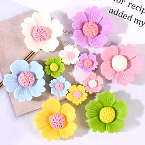 Accesorios de Resina DIY Pequeños, Pasador de Pelo con Flor de Margarita, Joyería Hecha a Mano para el Cabello, para Estilos Personalizados - Product Image 2