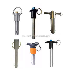 Bahar Push Button hızlı yayın topu kilit <span class=keywords><strong>Pin</strong></span> hattı dizi <span class=keywords><strong>Pin</strong></span> paslanmaz çelik top kilit hızlı bırakma pimi - Product Image 2