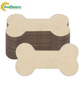 Découpes en bois en <span class=keywords><strong>forme</strong></span> d'os inachevé bricolage pour enfants pour tenture murale jouet en os <span class=keywords><strong>de</strong></span> chien peint et fournitures d'art en gros - Product Image 3