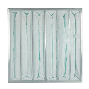 Filtre à air de poche en fibre synthétique avec cadre en aluminium, remplacement pour système HVAC - Product Image 3