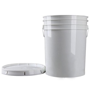 5 Gallon Plastic Bucket With Lid Car Wash Plastic Bucket
