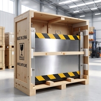 Barrera Contra Inundaciones de Acero Inoxidable, Panel Desmontable para Puerta de Garaje, Sótano, Longitud Personalizada, Venta al Por Mayor