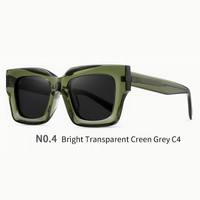 Nuevo estilo Moda 2024 Mayorista de China Gafas de sol Acetato Gafas de sol polarizadas Darry Optical