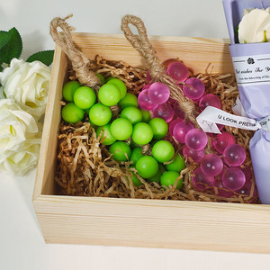 Oem ODM nhà sản xuất bán buôn handmade Hữu Cơ tất cả các tùy chỉnh tự nhiên mùi hương handmade nho hình dạng xà phòng tắm xà phòng nho tay xà phòng - Product Image 1