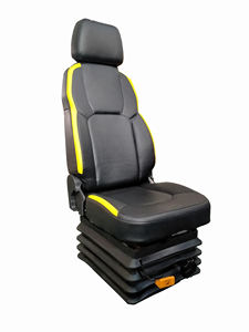 Asientos de suspensión neumática mecánica plegable Asiento de maquinaria pesada Carretilla elevadora Excavadora Tractor Asiento - Product Image 6