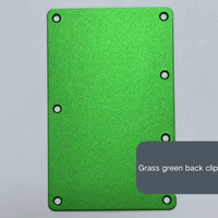 Penjepit Dompet Logam Grosir Pabrik, Tempat Kartu Kredit, Dompet Aluminium Sederhana, Cocok untuk Penyimpanan Kartu Pria